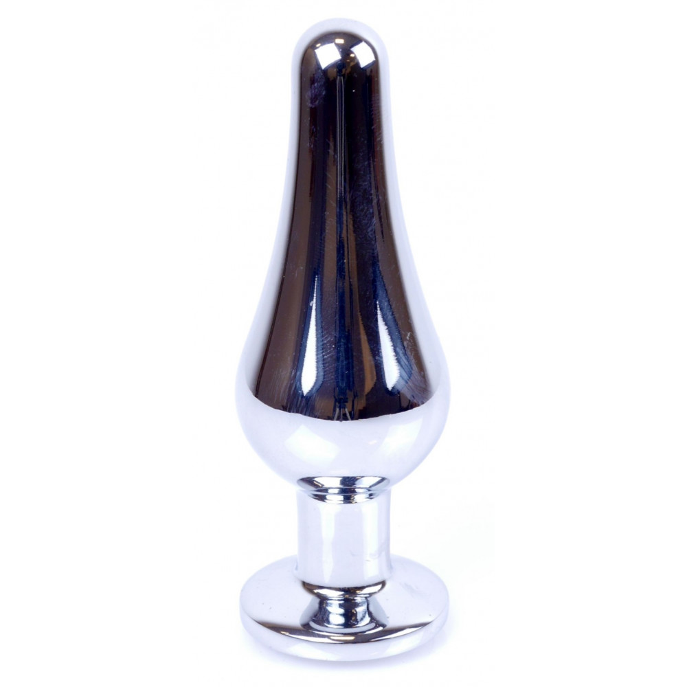 Анальные игрушки - Анальная пробка Boss Series - Jewellery Silver BUTT PLUG Dark Blue, BS6400077 3