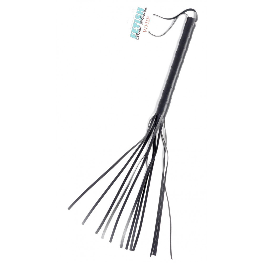 Электростимуляторы - Флогер из коллекции Fetish Boss Series - Whip Black ( длина 50 см ), BS3300105 4