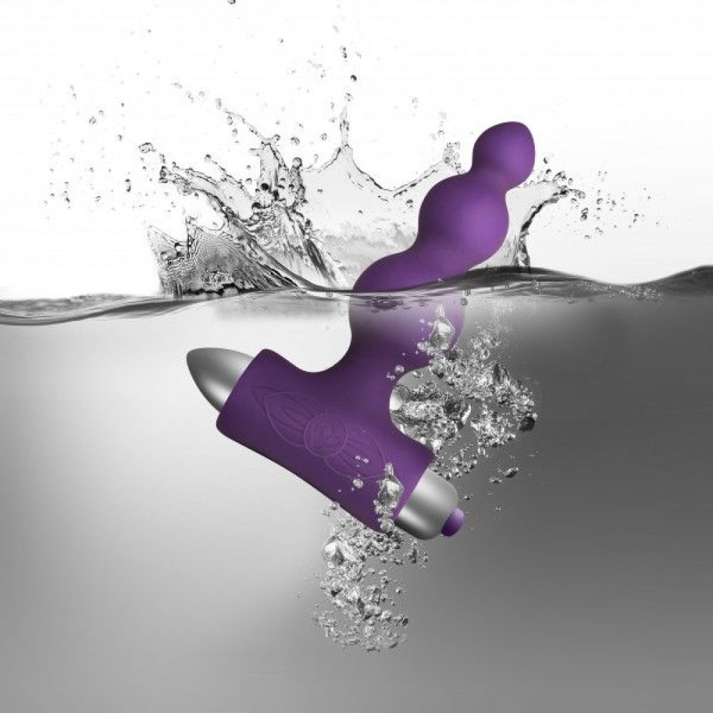 Анальные вибраторы - Анальный вибратор Rocks Off Petite Sensations — Bubbles Purple 4