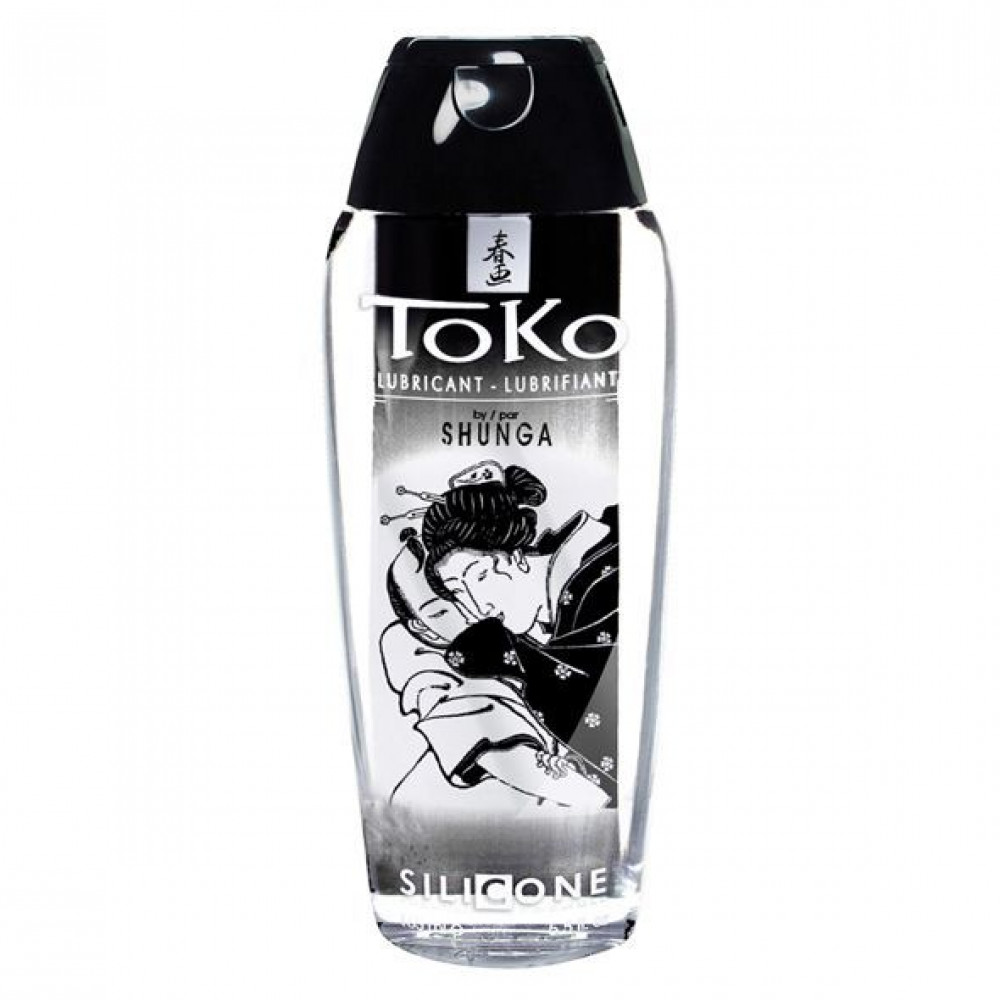 Смазки на силиконовой основе - Лубрикант на силиконовой основе Shunga Toko SILICONE (165 мл) подходит для частого использования