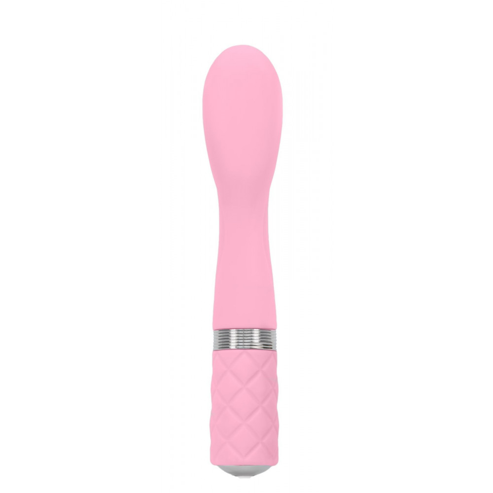 Стимулятор точки G - Роскошный вибратор Pillow Talk - Sassy Pink с кристаллом Сваровски для точки G, подарочная упаковка 12