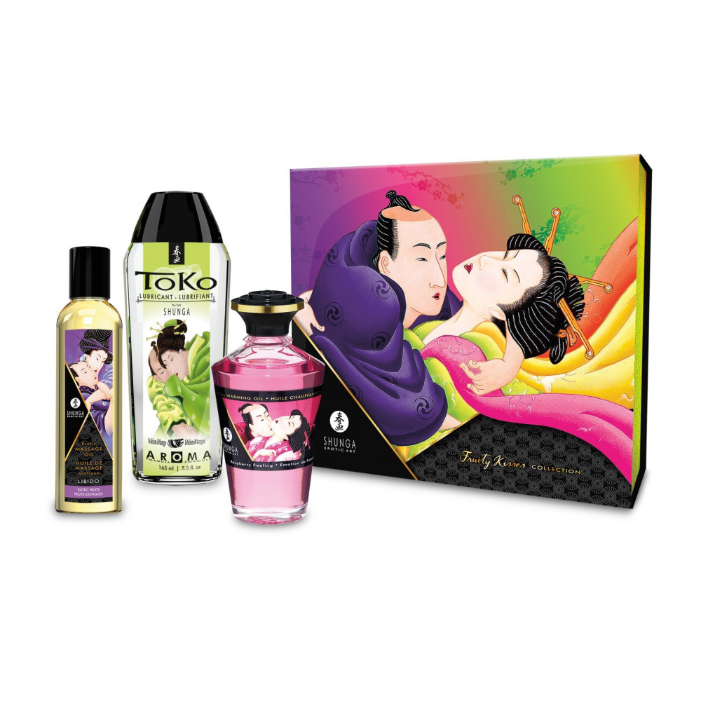 Подарочные наборы - Подарочный набор Shunga FRUITY KISSES: фруктово-ягодное удовольствие