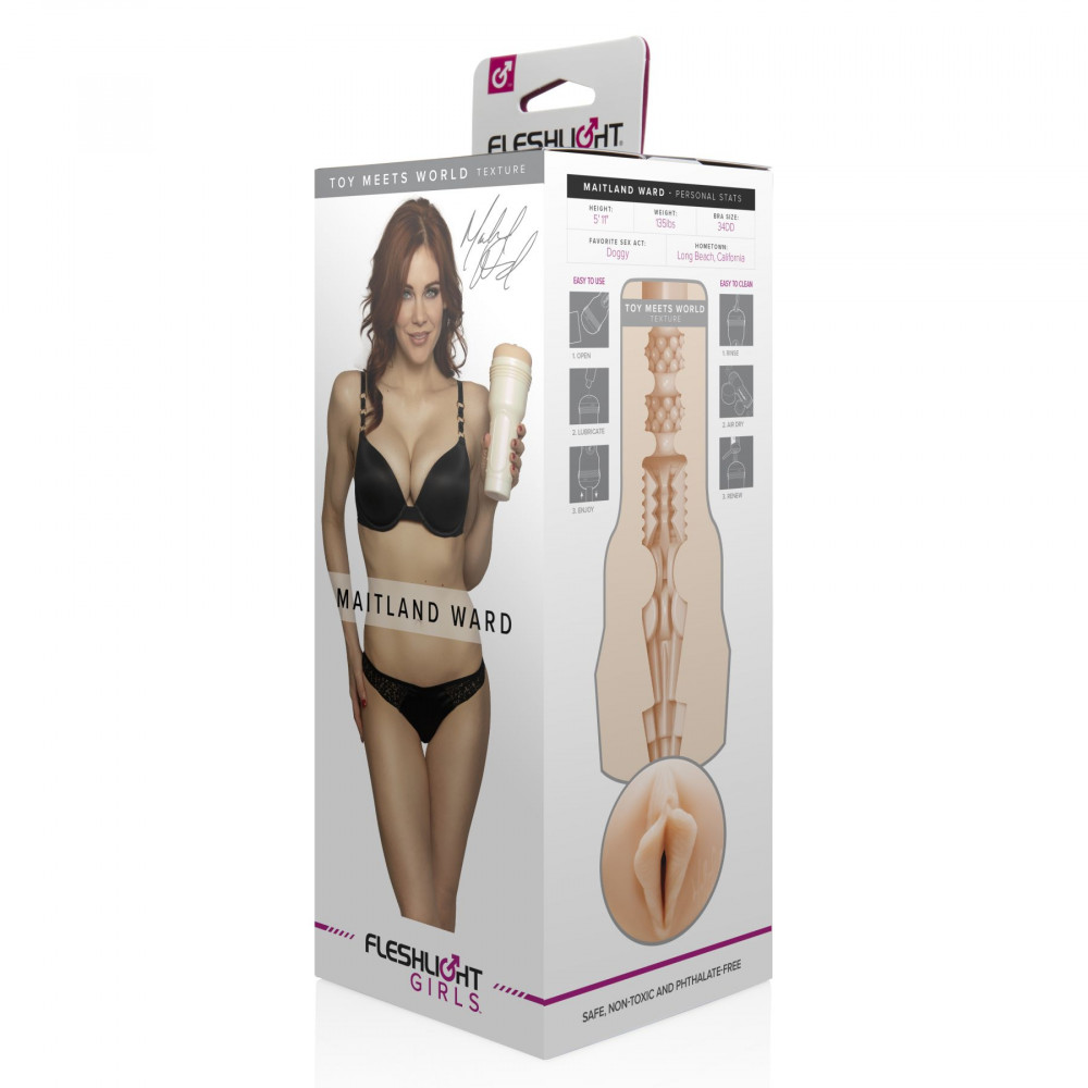 Мастурбаторы вагины - Мастурбатор Fleshlight Girls: Maitland Ward - Toy Meets World, со слепка вагины, очень нежный 1