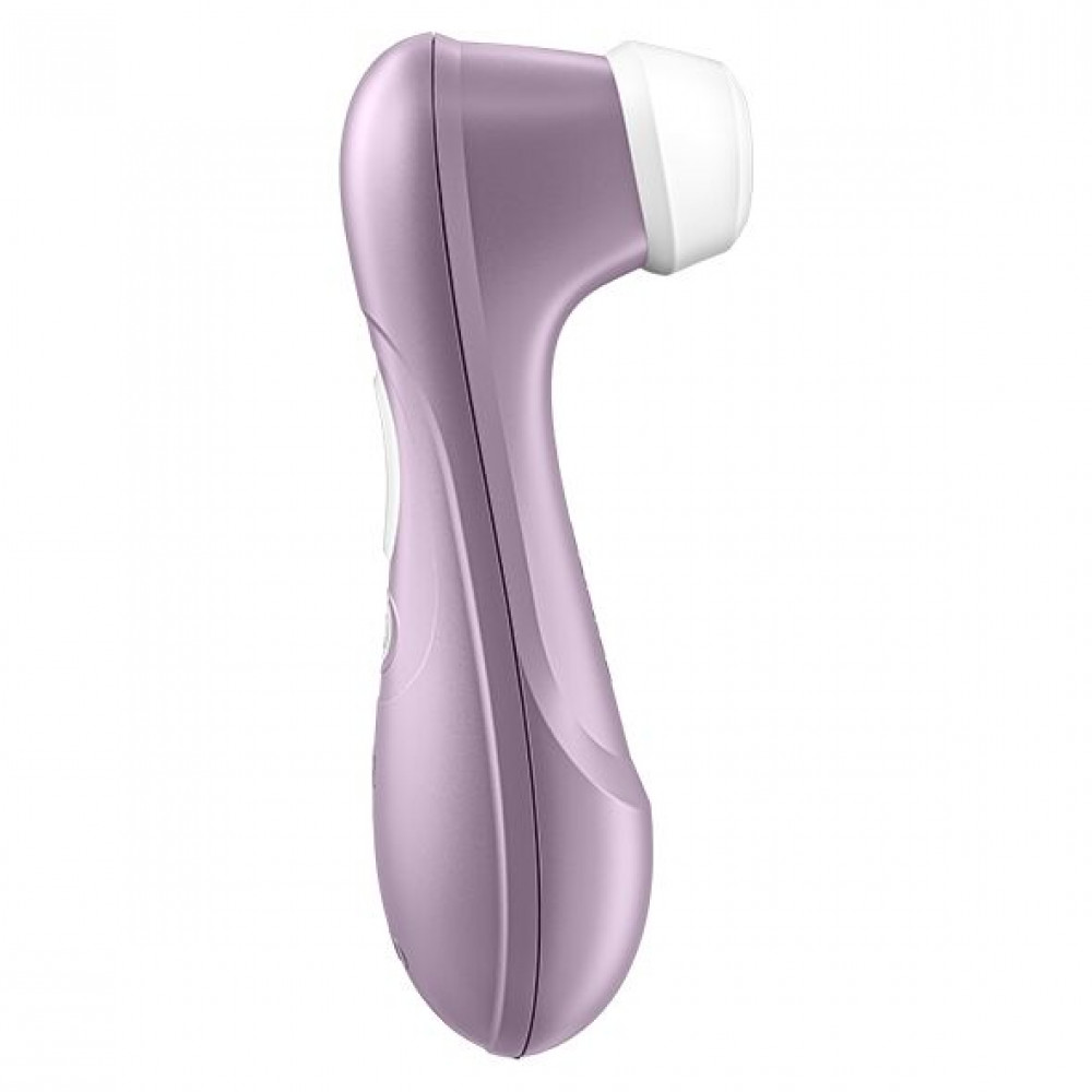 Вибраторы вакуумные - Вакуумный клиторальный стимулятор Satisfyer Pro 2 Violet 9