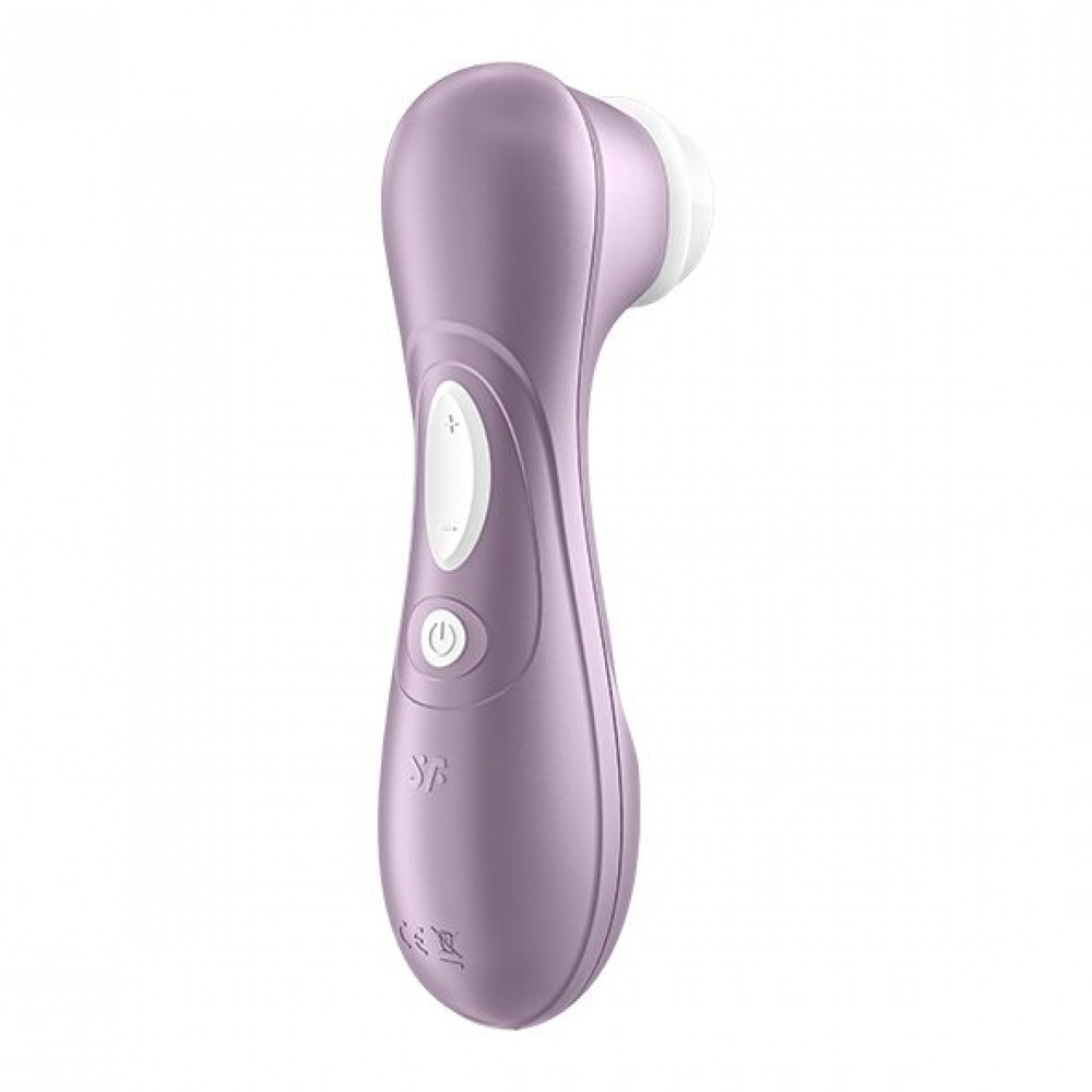 Вибраторы вакуумные - Вакуумный клиторальный стимулятор Satisfyer Pro 2 Violet 8