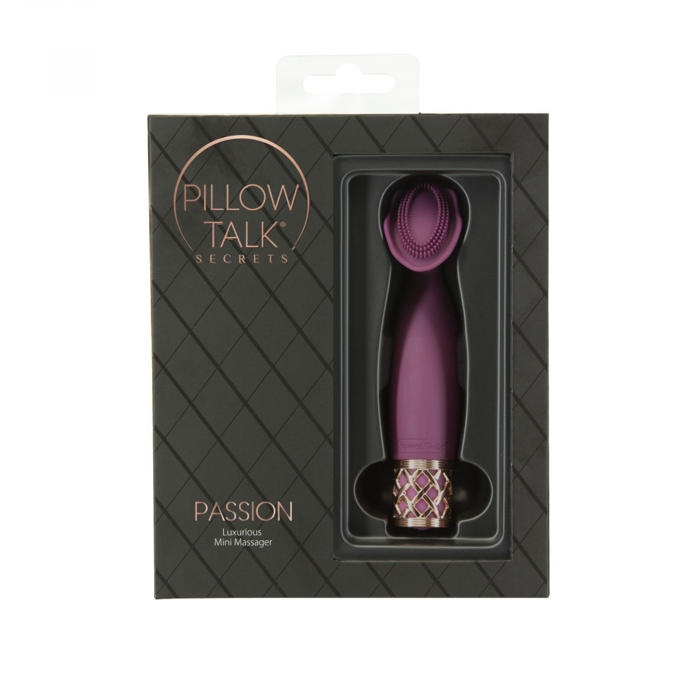 Клиторальный вибратор - Клиторальный вибратор Pillow Talk Secrets - Passion - Clitoral Vibrator, 3 стимулирующих зоны 3