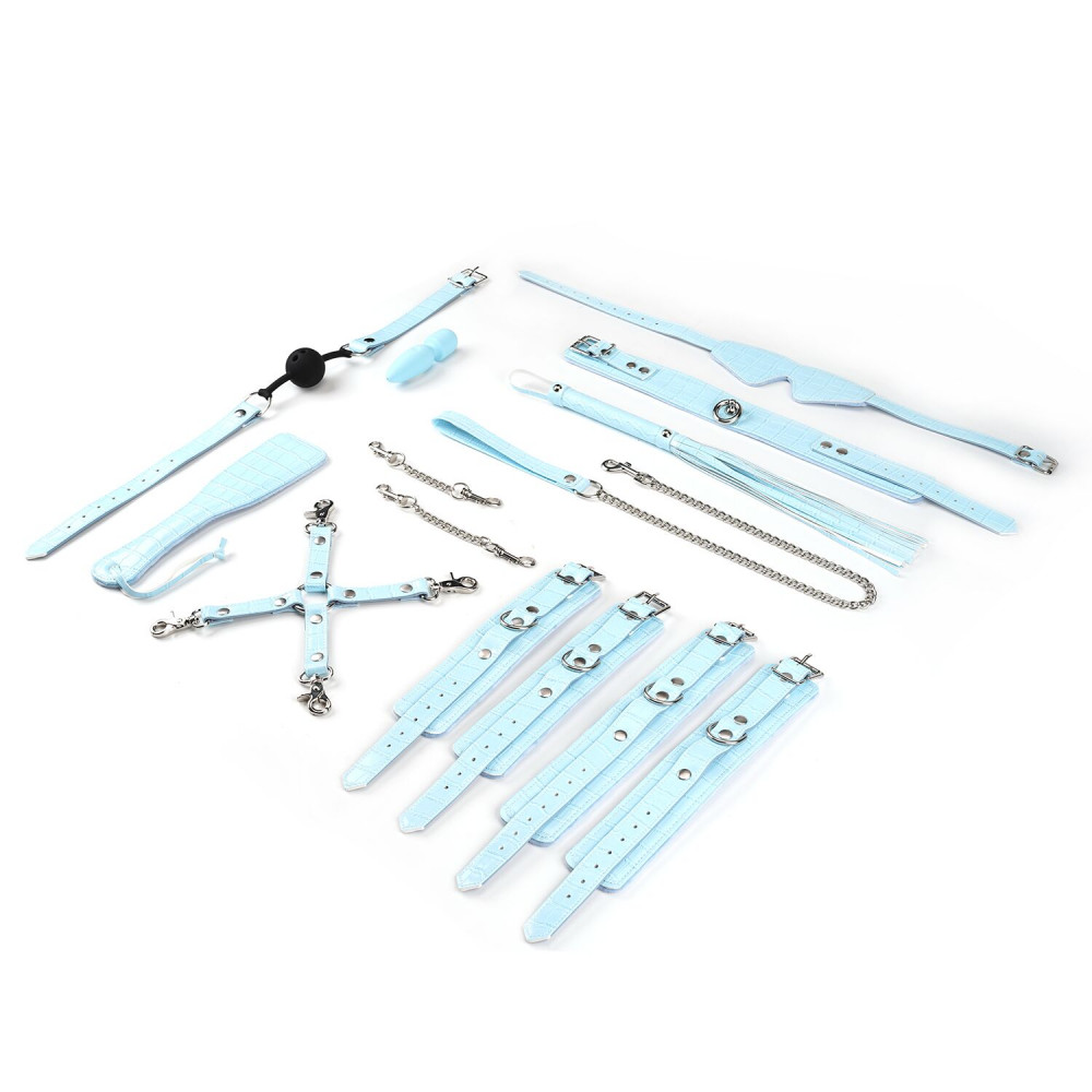 Наборы для БДСМ - Набор Liebe Seele Macaron 9pcs Bondage Kit-Mint 10