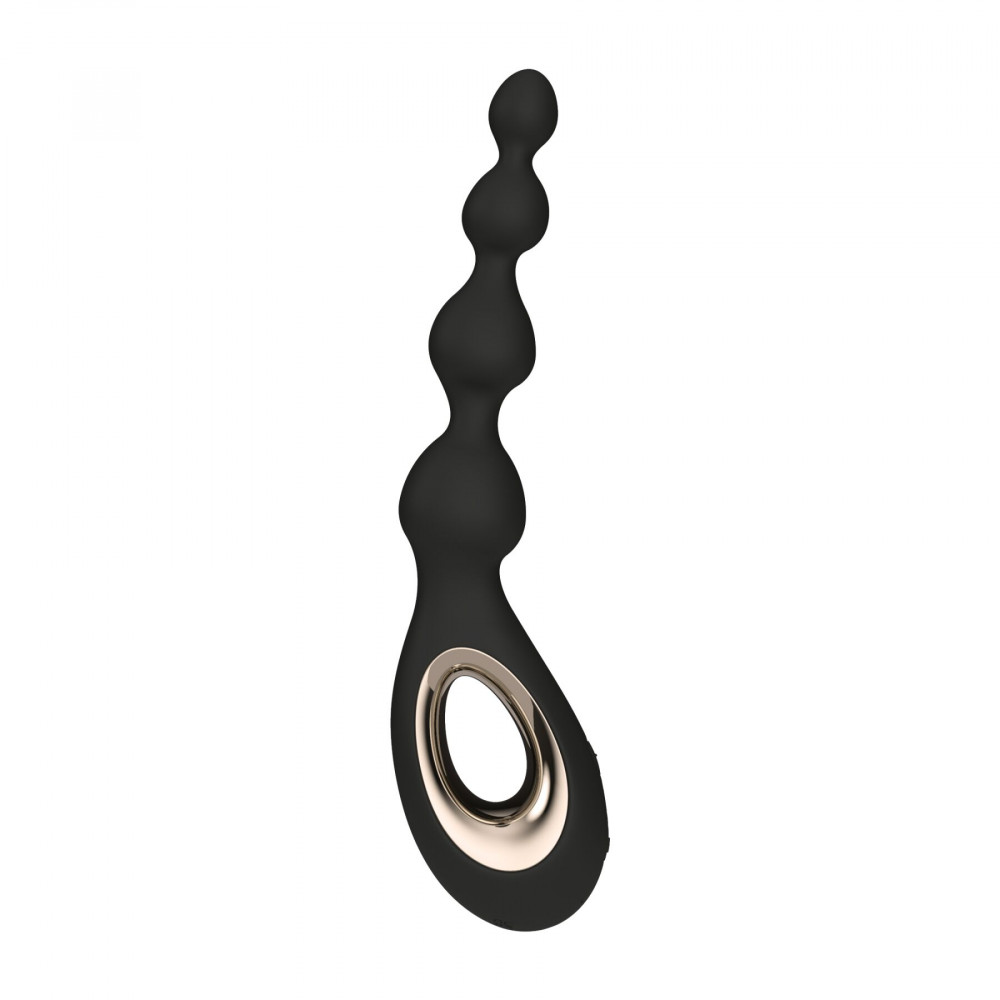 Анальные вибраторы - Анальный вибратор LELO Soraya Beads Black