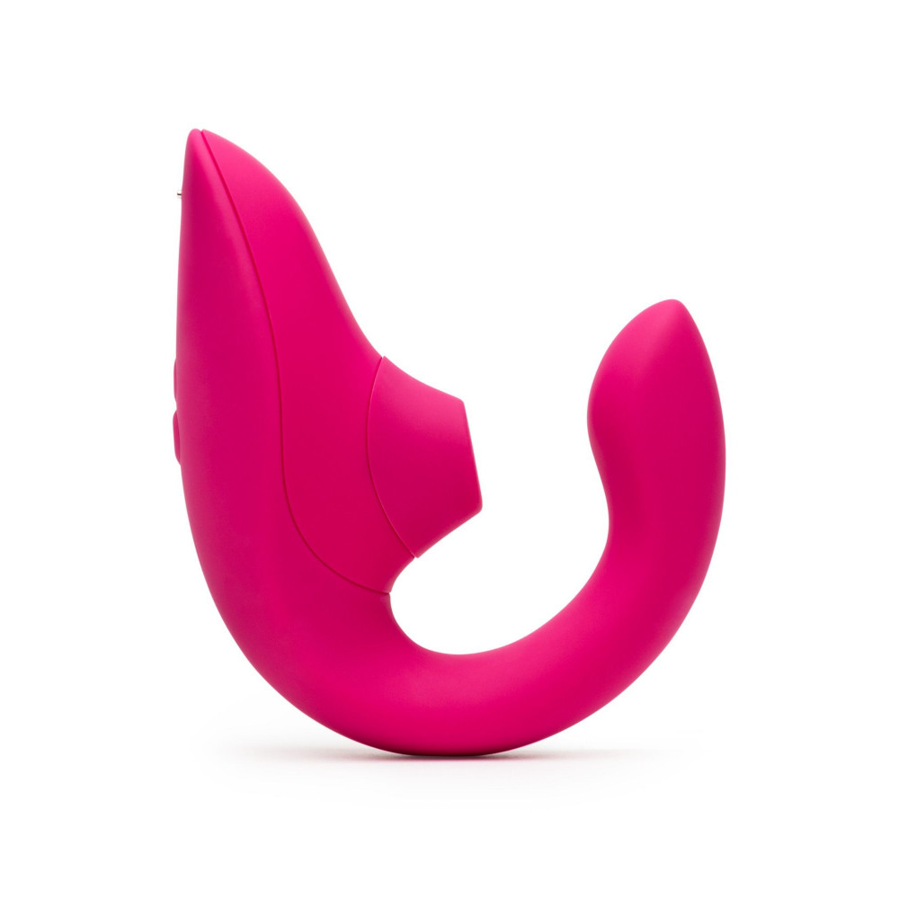 Секс игрушки - Стимулятор точки G и клитора Womanizer Blend, ярко розовый 1