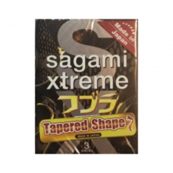 Супертонкие латексные презервативыі Sagami Xtreme Cobra 3шт