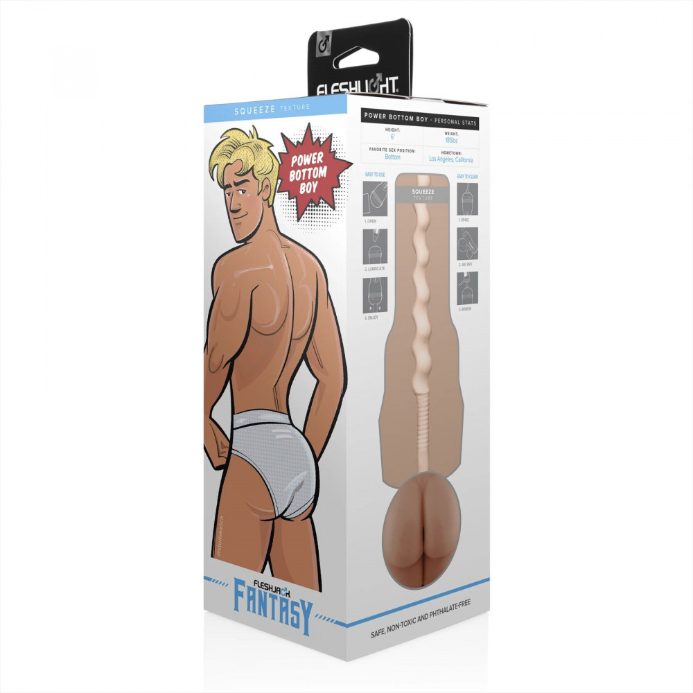 Мастурбаторы анал - Мастурбатор Fleshjack Power Bottom 5