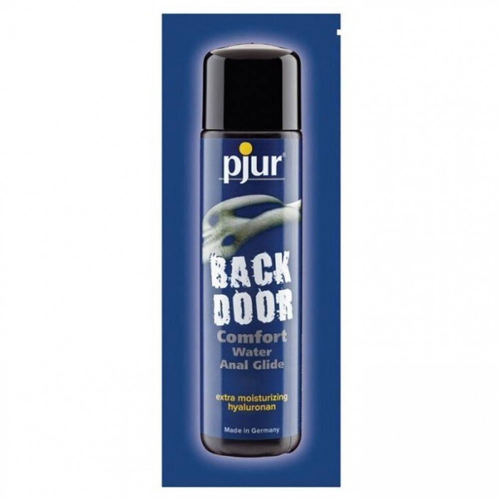 Лубриканты - Анальный лубрикант на водной основе - pjur Backdoor Comfort glide с гиалуроном, 2 ml