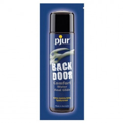 Анальный лубрикант на водной основе - pjur Backdoor Comfort glide с гиалуроном, 2 ml