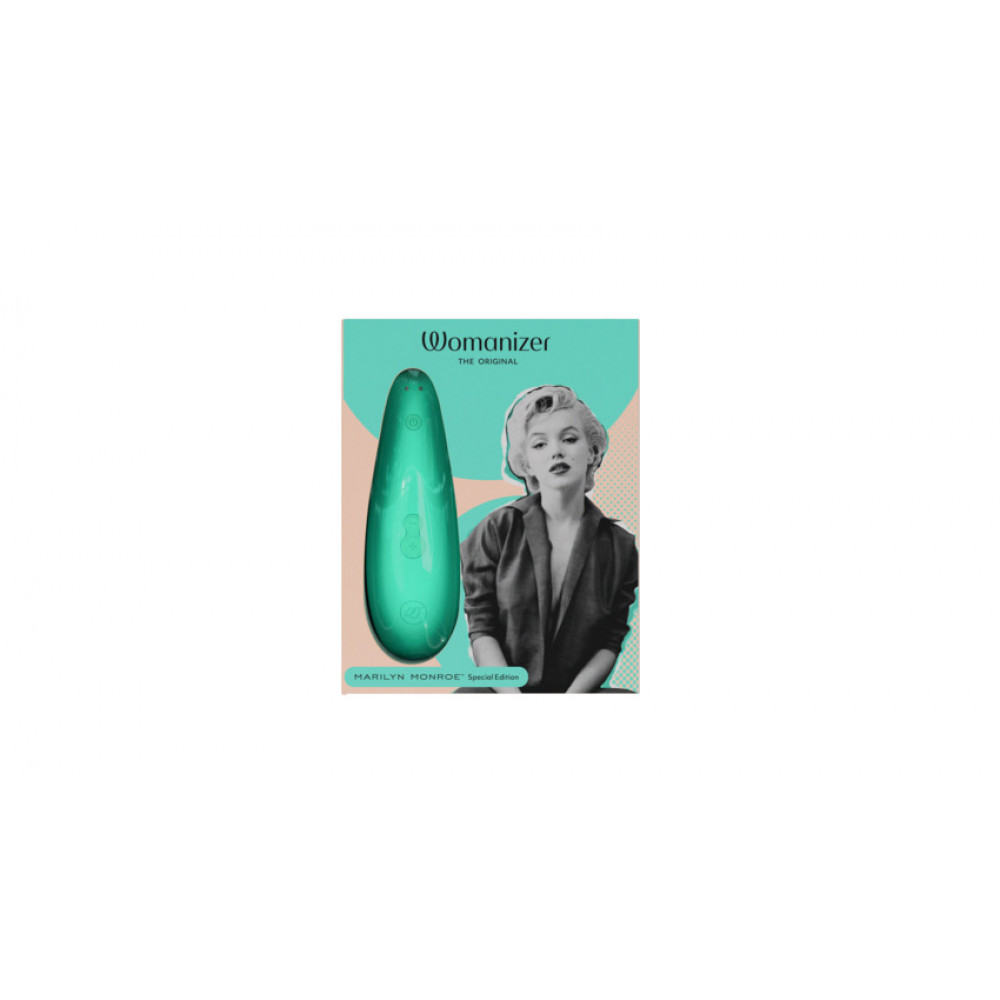 Вибраторы Womanizer - Вакуумный стимулятор клитора Womanizer Marilyn Monroe Mint 20