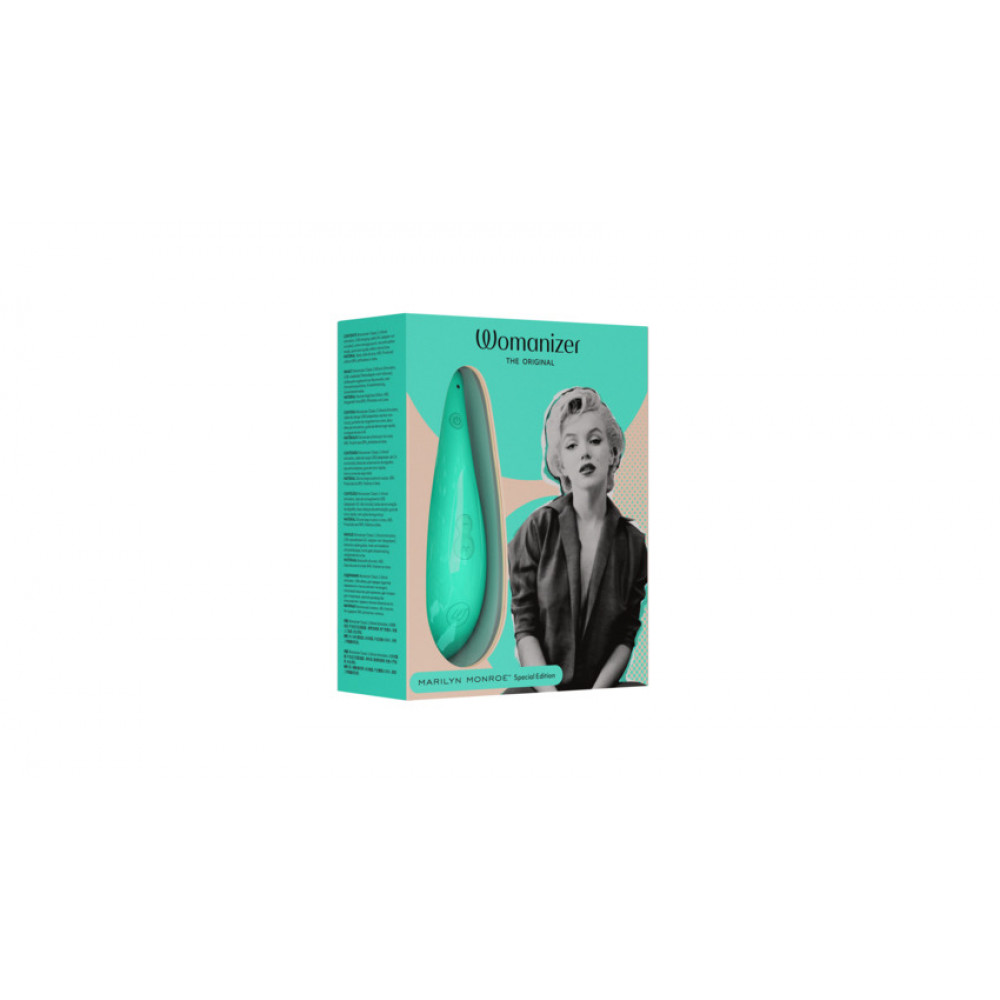 Вибраторы Womanizer - Вакуумный стимулятор клитора Womanizer Marilyn Monroe Mint 21