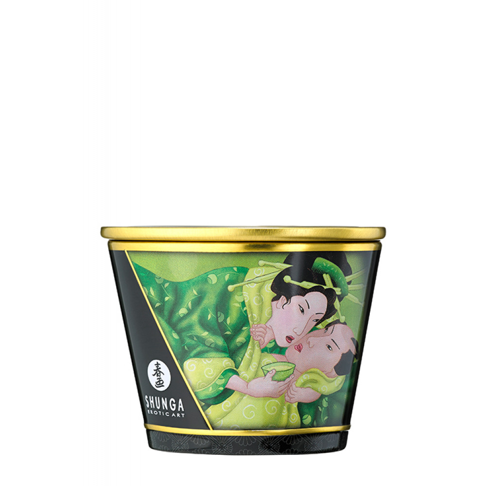 Массажные свечи - Свеча для массажа MASSAGE CANDLE EXOTIC GREEN TEA 170 мл 1