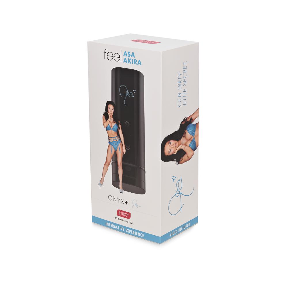 Смарт игрушки - Интерактивный мастурбатор, для вэбкам (webcam), Kiiroo Onyx+ Asa Akira 1