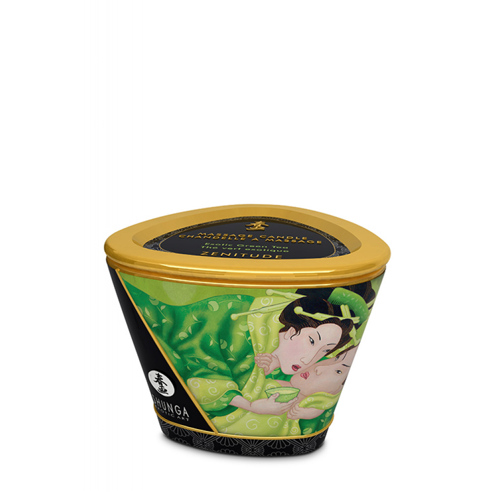 Массажные свечи - Свеча для массажа MASSAGE CANDLE EXOTIC GREEN TEA 170 мл 2