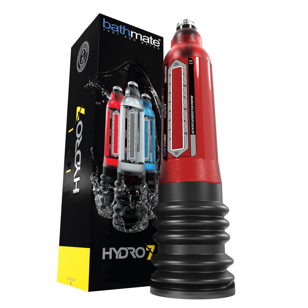 Гидропомпы - Гидропомпа Bathmate Hydro 7 Red, для члена длиной от 12,5 до 18см, диаметр до 5см 3