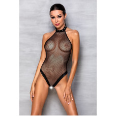 Боди сетка с халтером MOONLIGHT BODY black S/M - Passion