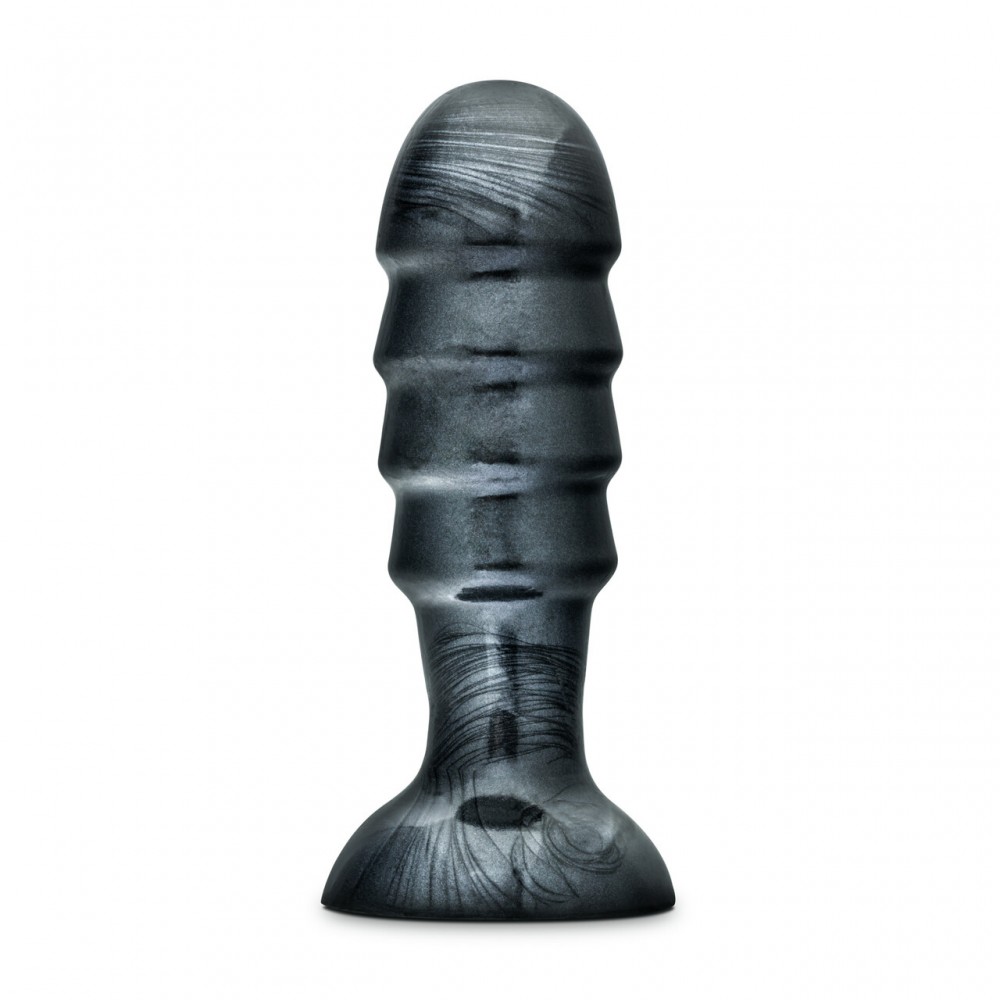 Анальные игрушки - Большая анальная пробка JET BRUISER CARBON METALLIC BLACK 3