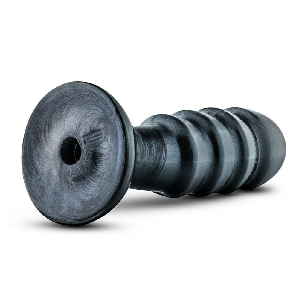 Анальные игрушки - Большая анальная пробка JET BRUISER CARBON METALLIC BLACK 2