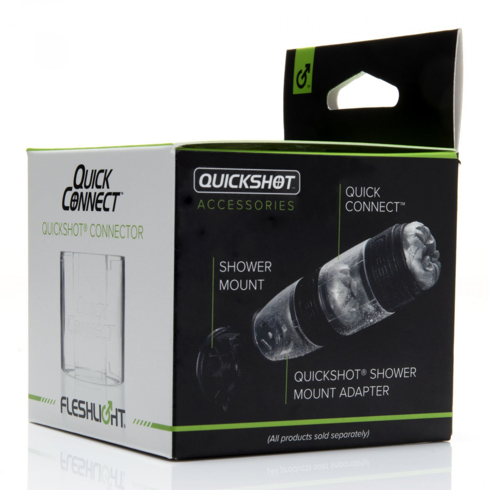 Аксессуары для мастурбаторов - Адаптер Fleshlight Quickshot Quick Connect для соединения двух Квикшотов в одну игрушку 3