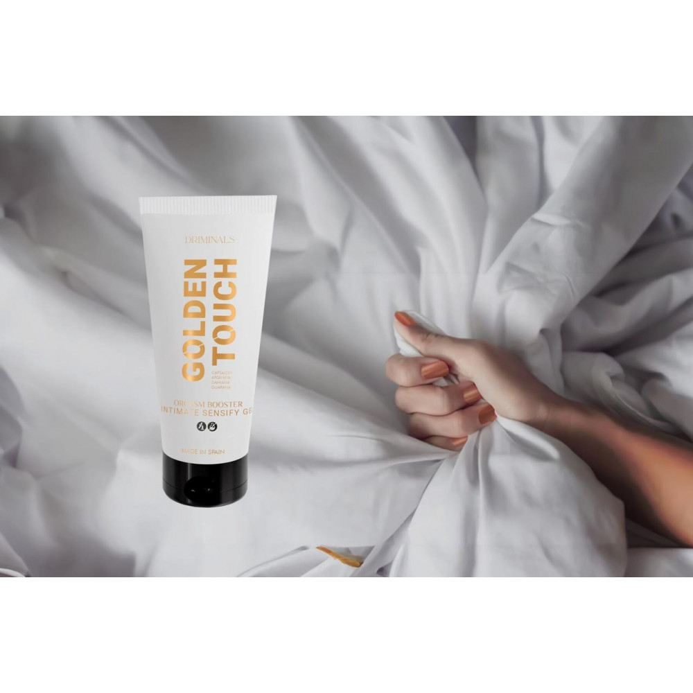 Лубриканты - Лубрикант для клитора Driminals Golden Touch Booster усиливающий оргазм, 30 мл 2