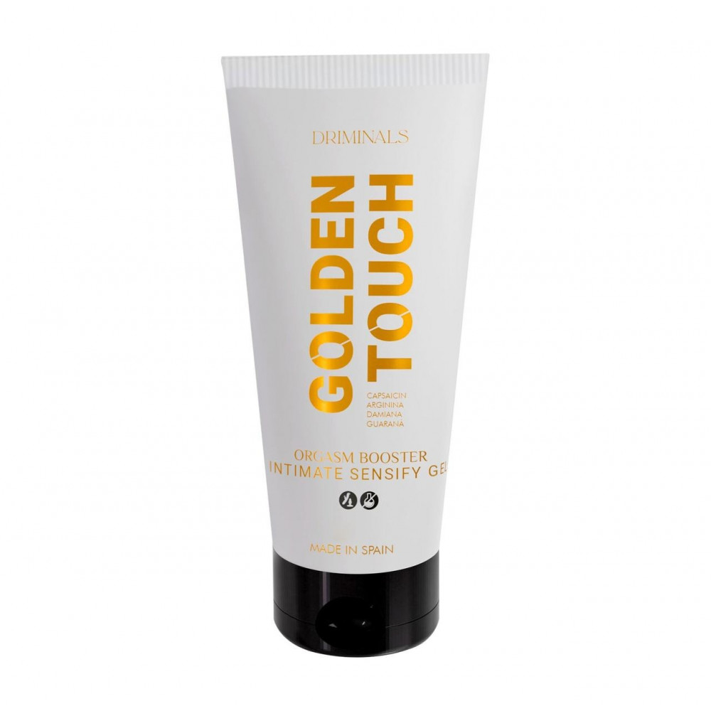 Лубриканты - Лубрикант для клитора Driminals Golden Touch Booster усиливающий оргазм, 30 мл