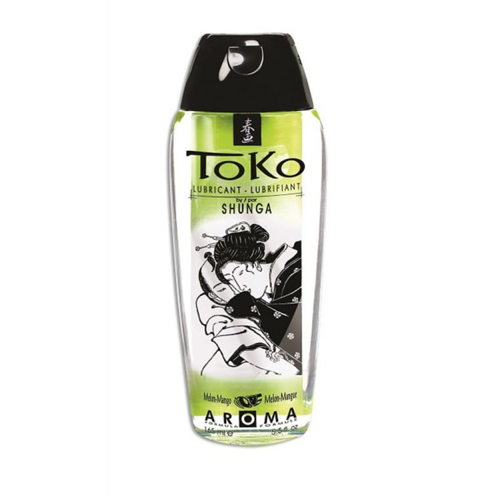 Лубриканты - Лубрикант оральный Shunga TOKO AROMA со вкусом дыни и манго, 165 мл 1