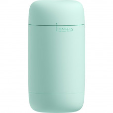 Мастурбатор нереалистичный Tenga Puffy Mint Green, рельефный, мятный, 15 х 4.5 см