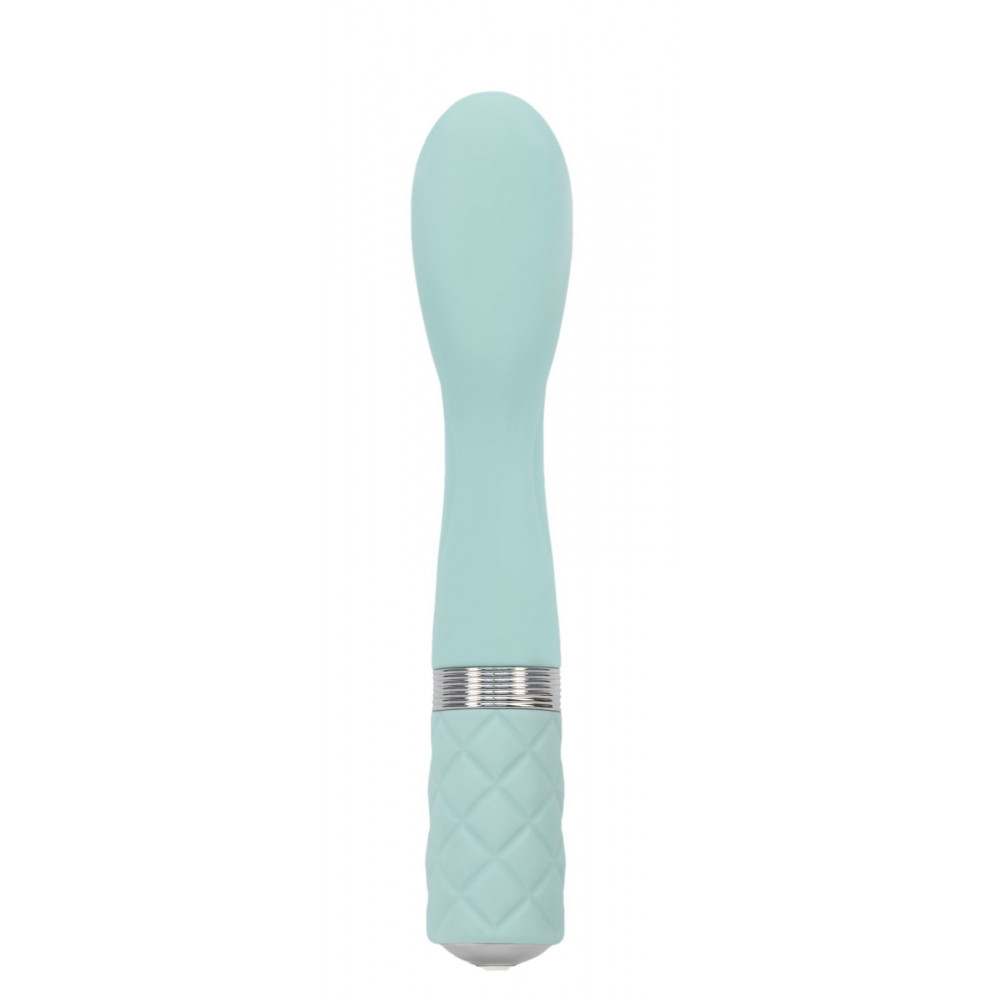 Стимулятор точки G - Роскошный вибратор Pillow Talk - Sassy Teal с кристаллом Сваровски для точки G, подарочная упаковка 11
