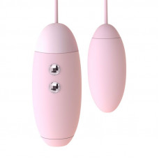 Вакуумный стимулятор с виброяйцом 2-в-1 KISTOY Miss VV Pink
