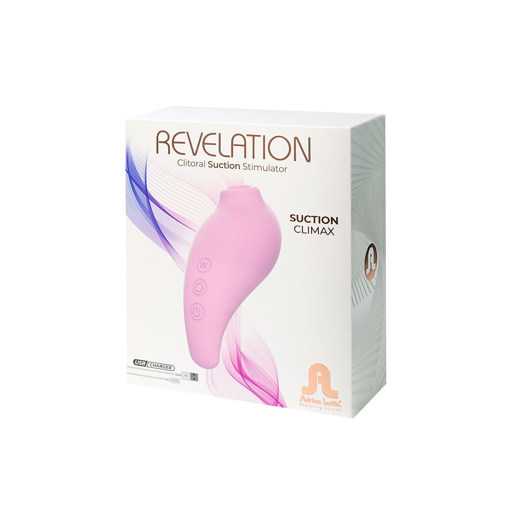 Вибраторы вакуумные - Вакуумный стимулятор Adrien Lastic Revelation Pink, режим Boost 1