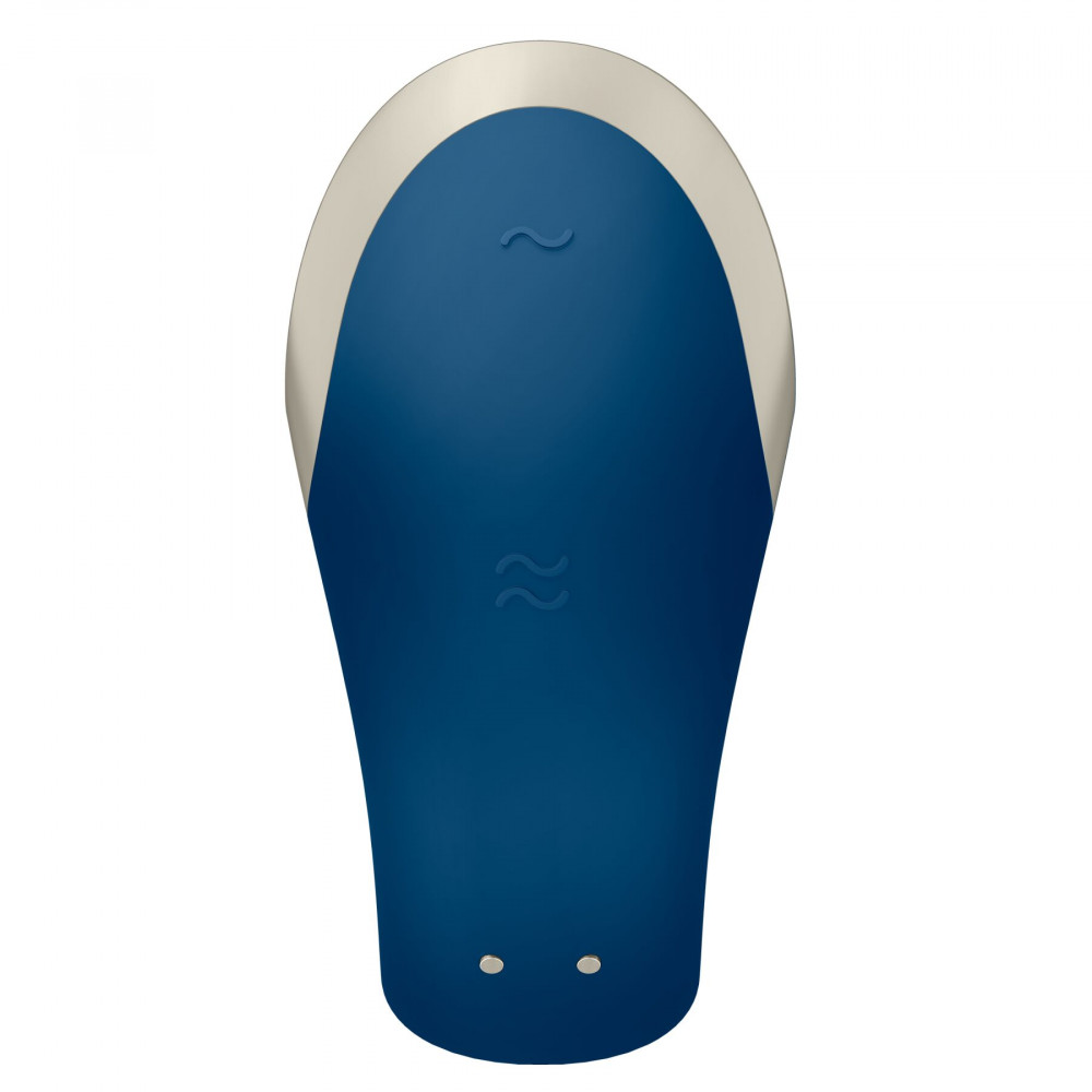 Вибраторы для пар - Смарт-вибратор для пар Satisfyer Double Love (Blue) 4