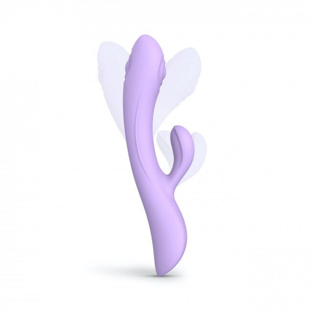 Вибратор-кролик - Вибратор-кролик с точечным массажем точки G - Love To Love Bunny&Clyde - Viva Mauve 6