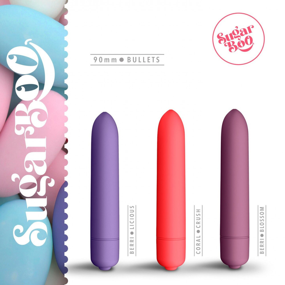 Клиторальный вибратор - Вибропуля SugarBoo Berri Licious, 10 уровней интенсивности 1