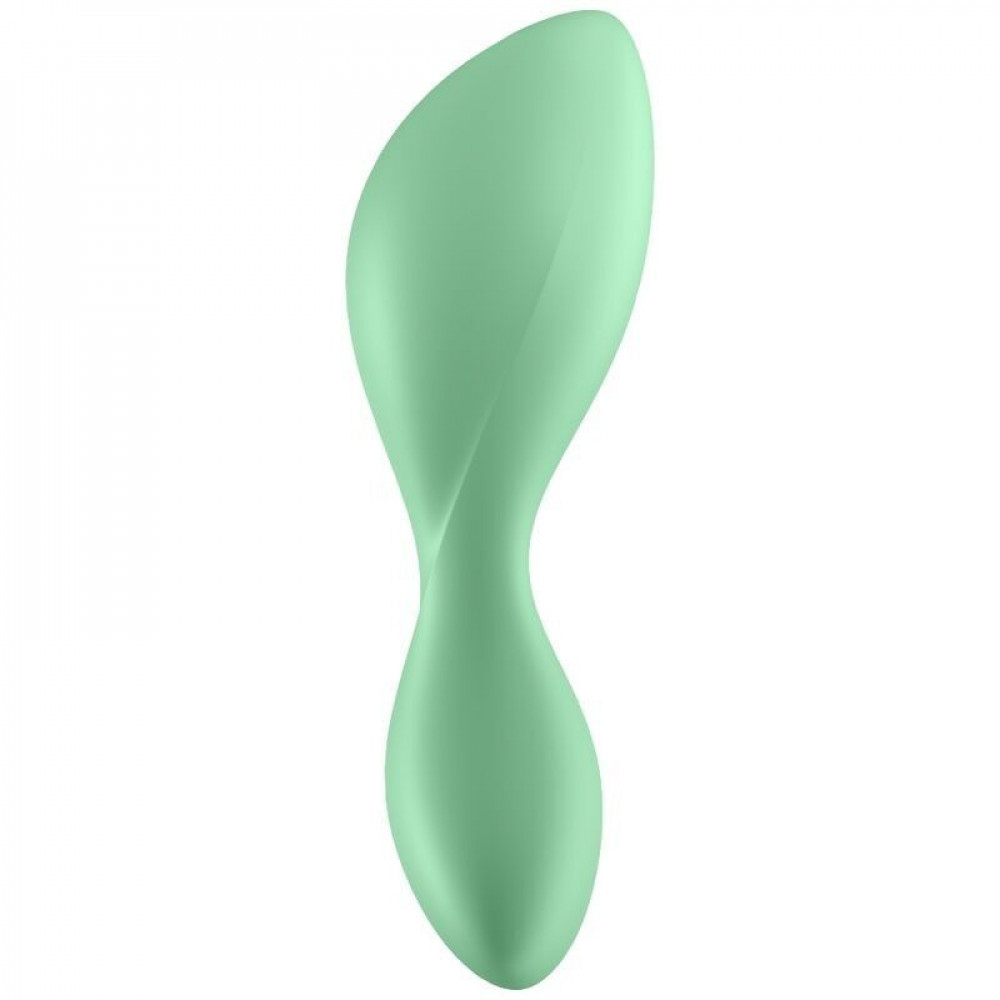 Анальные пробки с вибрацией - Анальная смарт-пробка с вибрацией Satisfyer Trendsetter Green 2