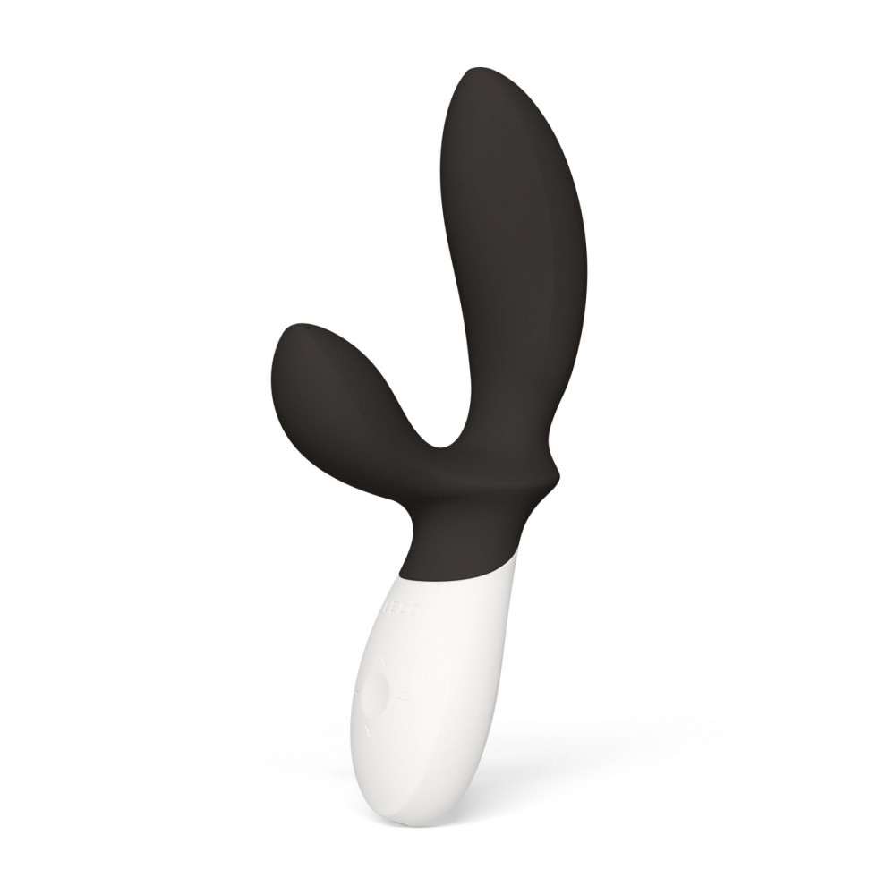 Вибратор-кролик - Массажер простаты LELO Loki Wave 2 Black, 2 мотора, манящее движение + вибрация