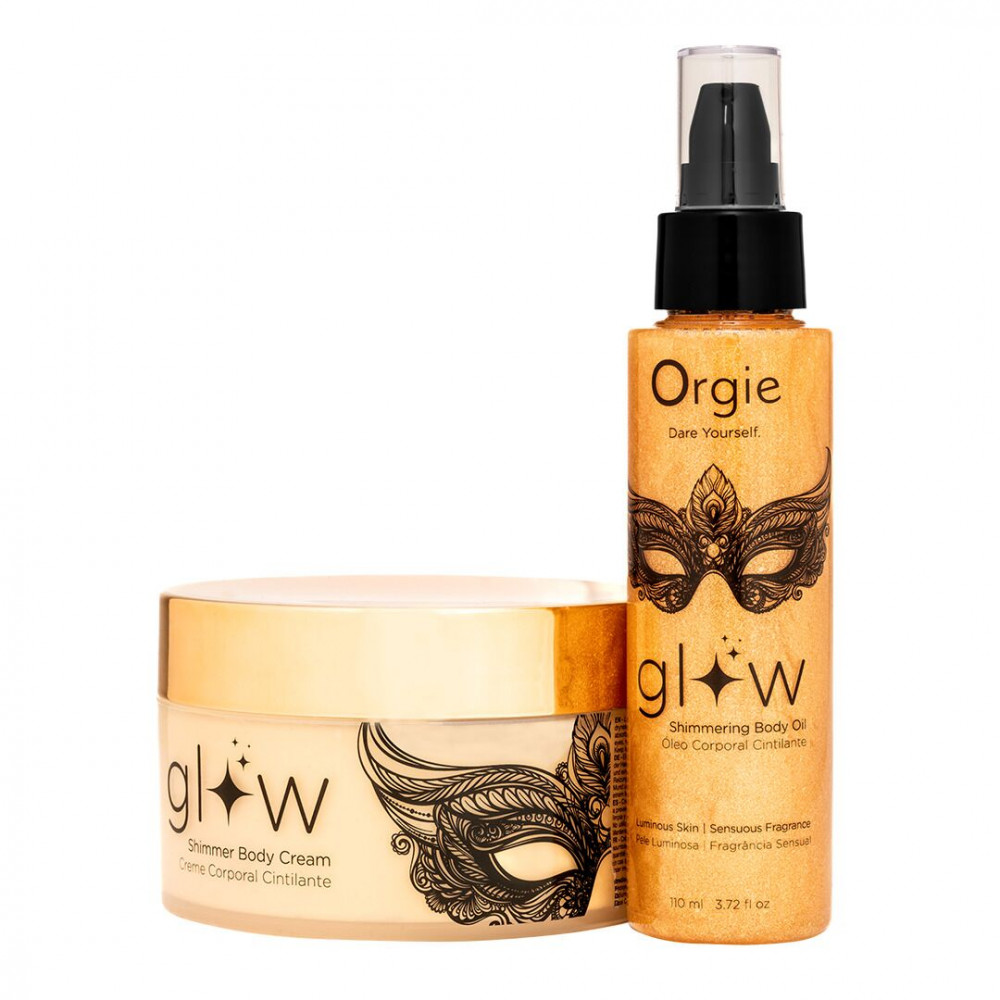 Интимная косметика - Крем-шиммер для тела Orgie – Glow Shimmering Body Cream (250 мл), чувственный аромат, увлажнение 4