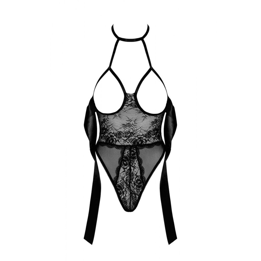 Эротическое боди - Боди Kissable Sexy Kiss Body Black L/XL 7