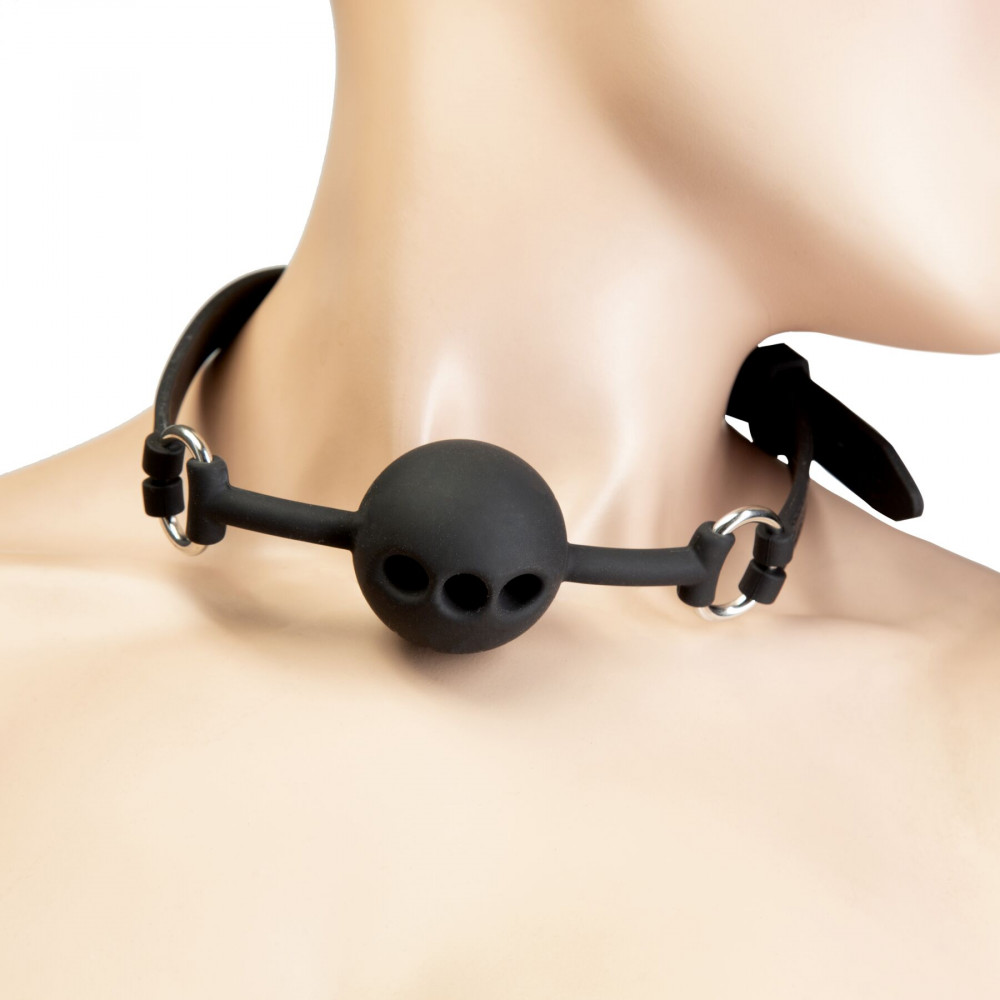 Кляп - Кляп Punishment - Silicone Ball Gag – Black