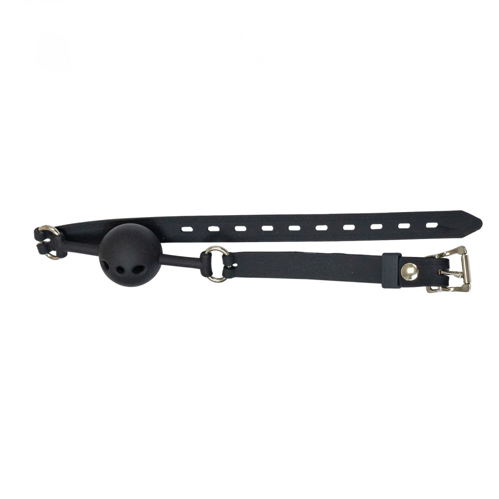 Кляп - Кляп Punishment - Silicone Ball Gag – Black 2