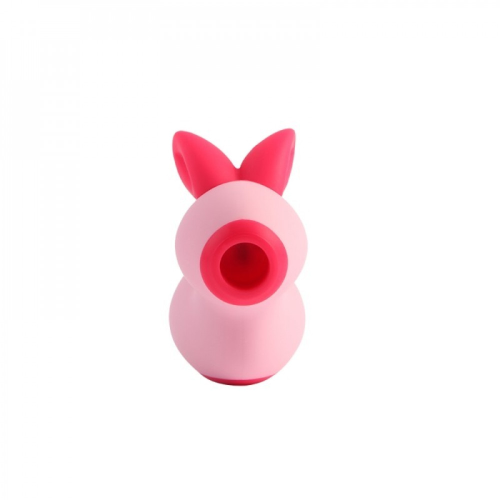 Секс игрушки - Вакуумный стимулятор клитора Chisa Joy Jumper Rabbit в виде кролика, розовый 2