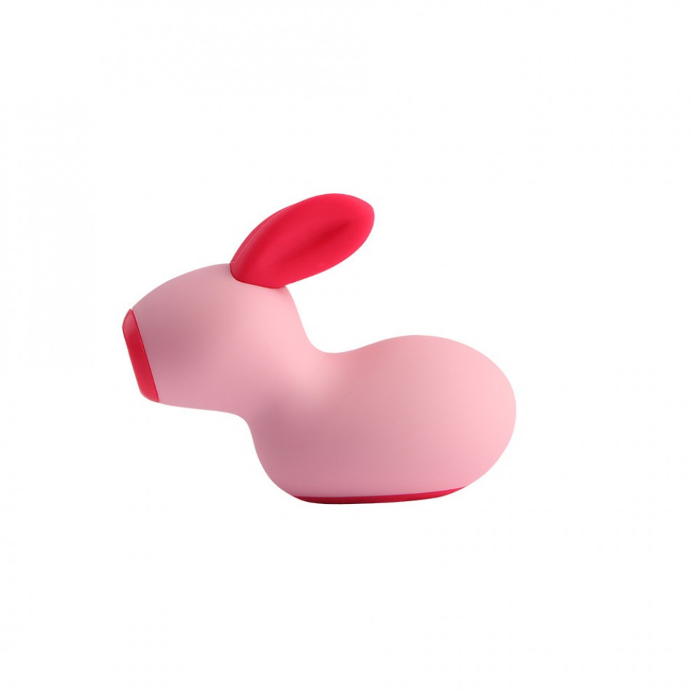 Секс игрушки - Вакуумный стимулятор клитора Chisa Joy Jumper Rabbit в виде кролика, розовый 1