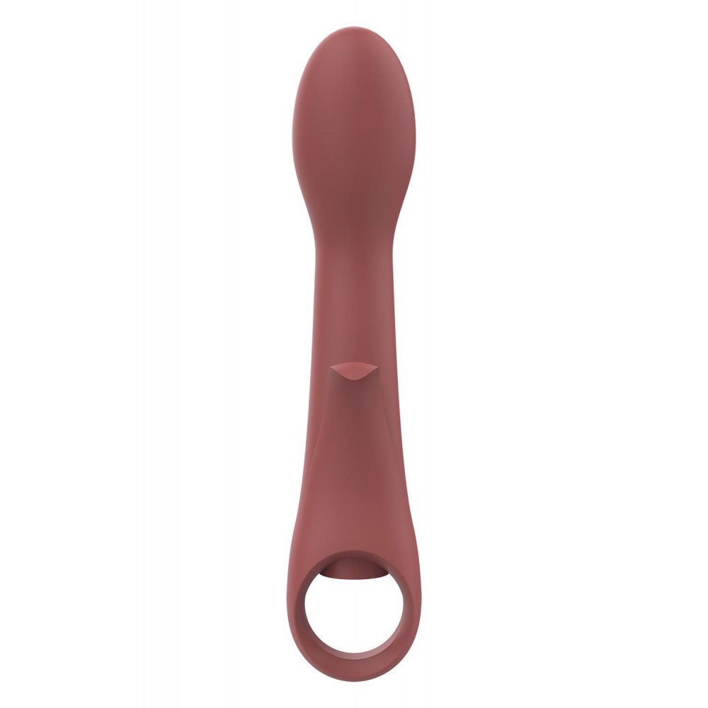 Секс игрушки - Вибратор Dream Toys Nude Sierra для точки G, коричневый 3