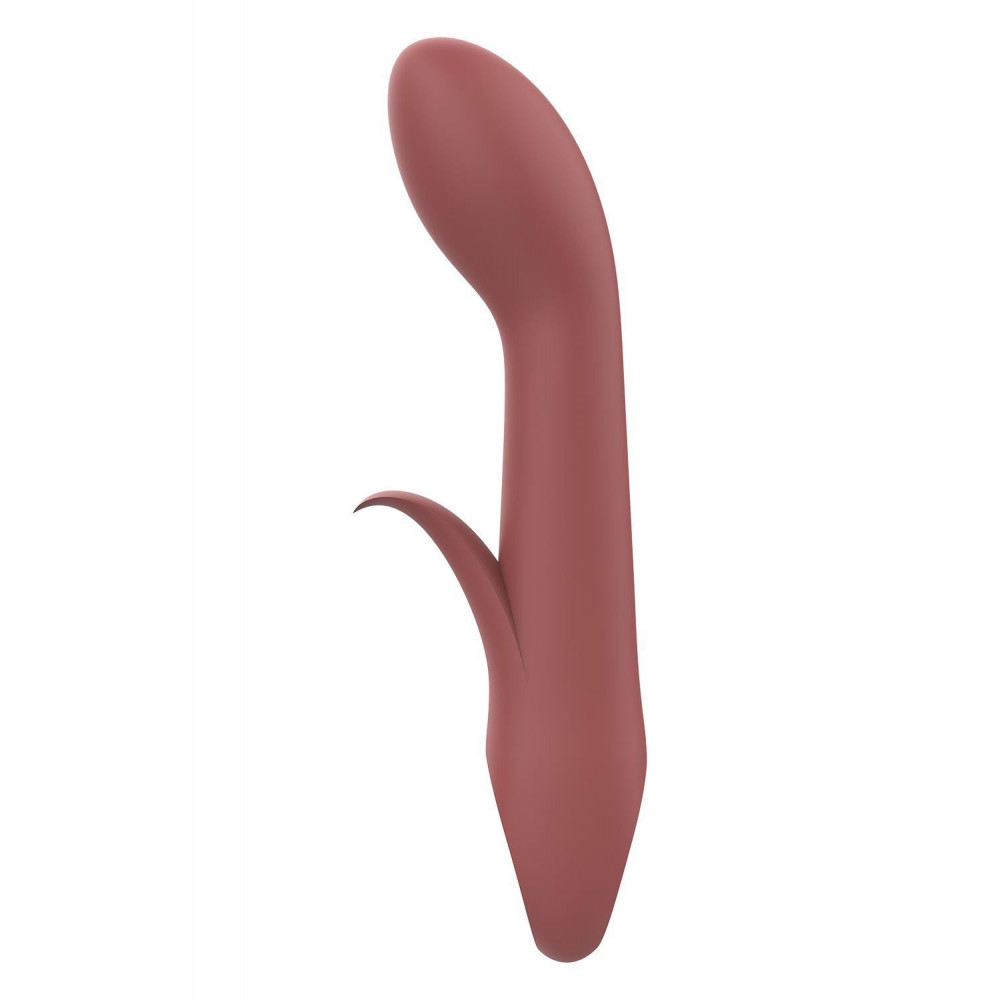 Секс игрушки - Вибратор Dream Toys Nude Sierra для точки G, коричневый 1