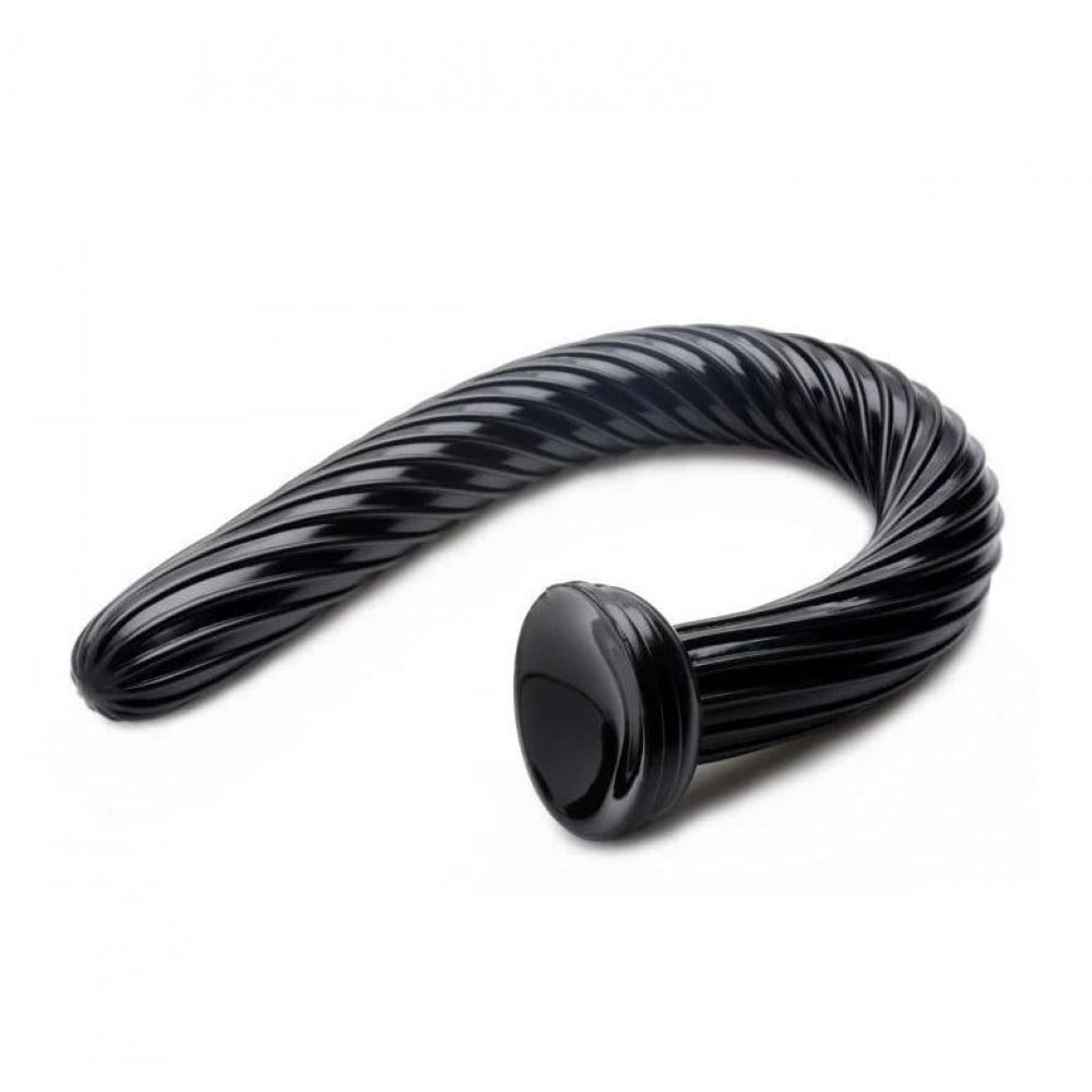 Секс игрушки - Анальный плаг для фистинга Ribbed Anal Snake 48,2 см 2