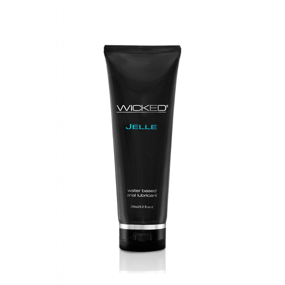 Лубриканты - Анальный лубрикант на водной основе WICKED JELLE ANAL LUBRICANT 240ML
