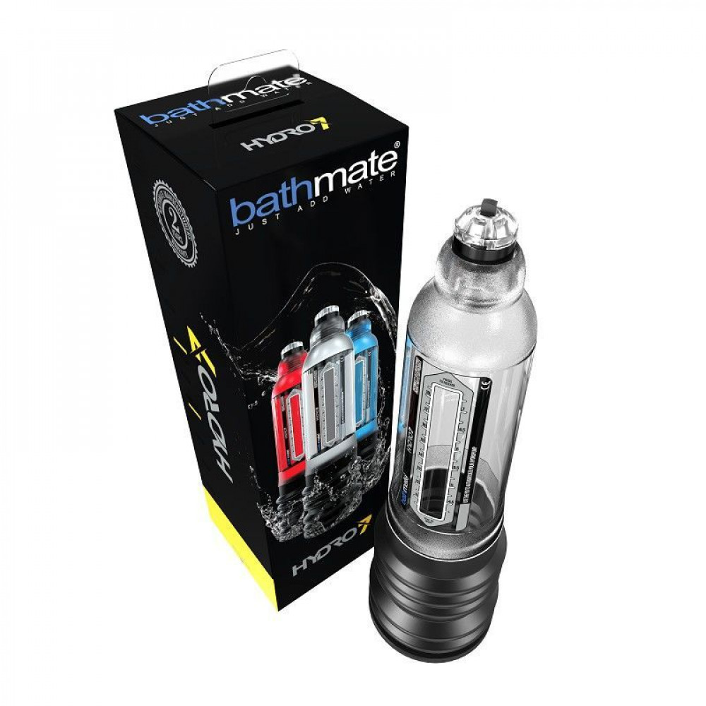 Гидропомпы - Гидропомпа Bathmate Hydro 7 Clear, для члена длиной от 12,5 до 18см, диаметр до 5см 2